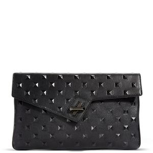 Ela Milck studded clutch